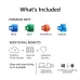 Microsoft 365 Family – 6 Users – up to 6 TB of cloud storage (1 TB per person)- 12-Month Subscription (Email delivery in 2 hours)